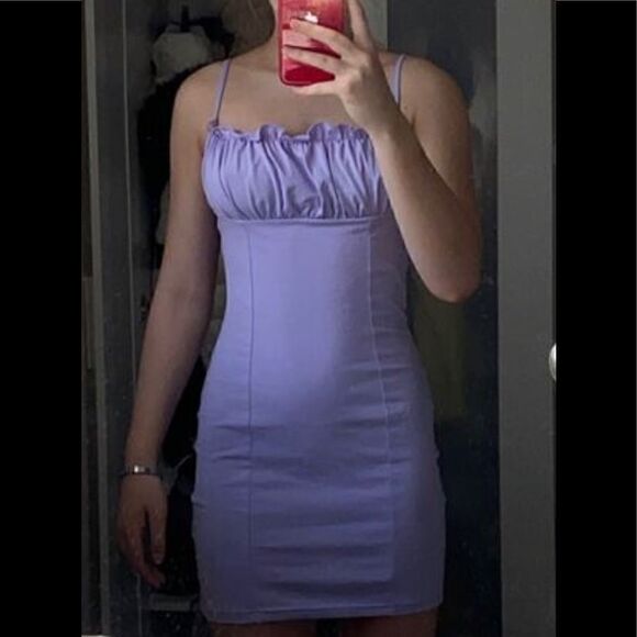 SHEIN Dresses & Skirts - Shein Women’s Frill Detail Ruched Bust Dress